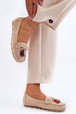 Eco-Suede Moccasins with Bow & Tassels for Women