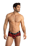Elegant Red Leopard Print Men's Hipsters - Perfect Fit!