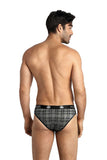 Elegant Checkered Men's Briefs for Ultimate Comfort