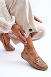 Stylish Eco-Suede Women's Moccasins with Non-Slip Sole