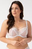 Elegant Lace & Tulle Soft Bra with Perfect Lift and Support