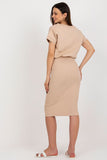 Chic Women's Blouse and Dress Set with Heart Neckline