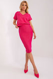 Chic Women's Blouse and Dress Set with Heart Neckline