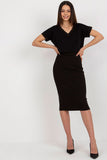 Chic Women's Blouse and Dress Set with Heart Neckline
