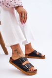 Eco-Friendly Adjustable Flip-Flops with Contoured Footbed