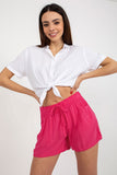 Women's Tie Waist Shorts with Slip Pockets