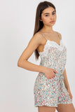 Women's Tie Waist Shorts with Side Slip Pockets