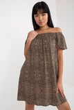 Looser Cut Summer Dress with Spanish-Style Neckline