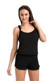 Viscose Frill Trim Sleep Set with Loose Fit Top and Shorts