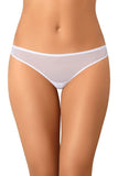 Delicate Mesh Women's Thong Multi-Pack in White