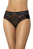 High-Waisted Black Mesh Panties - 3 Pack Delight