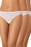 Classic 3-Pack Transparent Mesh Panties for Women