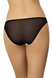 Classic Low-Rise Mesh Briefs in Black - Comfortable & Chic