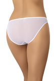 Classic White See-Through Mesh Panties for Everyday Comfort