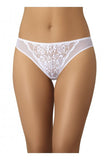 Elegant White Mesh Lace Trim Classic Panties