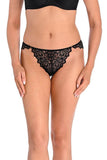 Elegant Black Lace Brazilian Panties for Women
