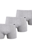 Gray Men's Boxer Shorts 3-Pack - Comfort & Freshness