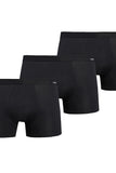 Comfortable Black Boxer Shorts Tri-Pack for Men