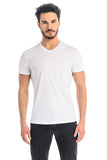 Classic White Short Sleeve Men's T-Shirt for Everyday Wear