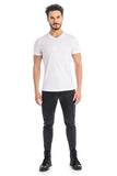 Classic White Short Sleeve Men's T-Shirt for Everyday Wear