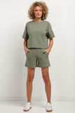 Cotton-Polyester Blend Casual Top for Everyday Wear