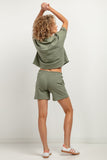 Cotton-Polyester Blend Casual Top for Everyday Wear