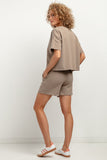 Urban Chic Short Sleeve Blouse for Effortless Style