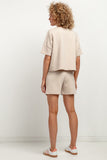 Urban-Inspired Loose Short Sleeve Blouse for Versatile Styling