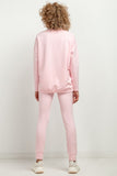 Soft Knit Sweatpants with Elastic Waist and Stylish Cuffs