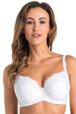 Elegant Padded Underwire Bra with Lace Detailing