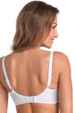 Elegant Padded Underwire Bra with Lace Detailing