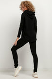 Comfortable Women's Sweatshirt Knit Leggings-Pants
