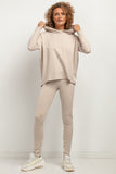 Comfortable Women's Sweatshirt Knit Leggings Pants