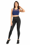 High-Quality Black Sports Leggings with Lycra for Comfort