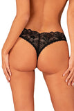 Seductive Floral Lace Thong for Sensational Moments