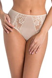 Floral Lace Mesh Women's Beige Marte Shorts
