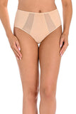 Invisible Beige Women's Panty Tri-Pack with Mesh Detail