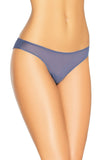 Impressive Navy Blue Mesh Brazilian Panties for Comfort