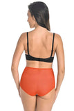 Classic High Retro Panties in Sensual Red for Women
