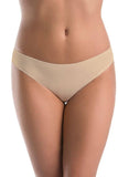 3-Pack Comfortable Beige Cotton Panties for Women