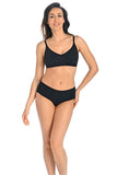 Comfortable Cotton Bralette with Supportive Elastic Band
