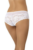 Delicate White Lace Mesh Shorts for Comfort and Style