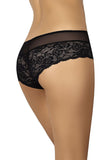 Elegant Black Mesh Shorts with Lace Accents