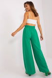 Wide-Leg Summer Pants with Waist Binding for Any Occasion
