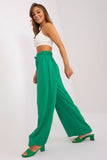 Wide-Leg Summer Pants with Waist Binding for Any Occasion