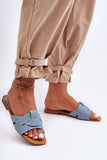 Comfortable Women's Non-Slip Flip-Flops with Interlaced Straps