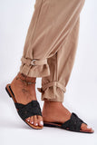 Comfortable Non-Slip Flip-Flops with Interlaced Straps