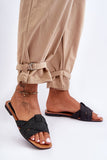 Comfortable Non-Slip Flip-Flops with Interlaced Straps