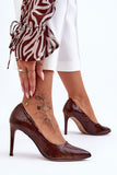 Stylish Stiletto Leather Pumps for Any Occasion