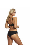 Delicate Mesh & Cabaret Bra with Subtle Bow Detail